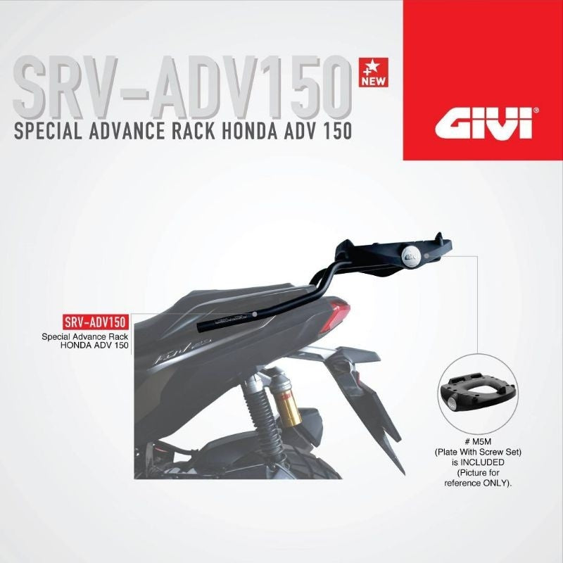 GIVI MONORACK HONDA ADV 150 – ZYNBIKES