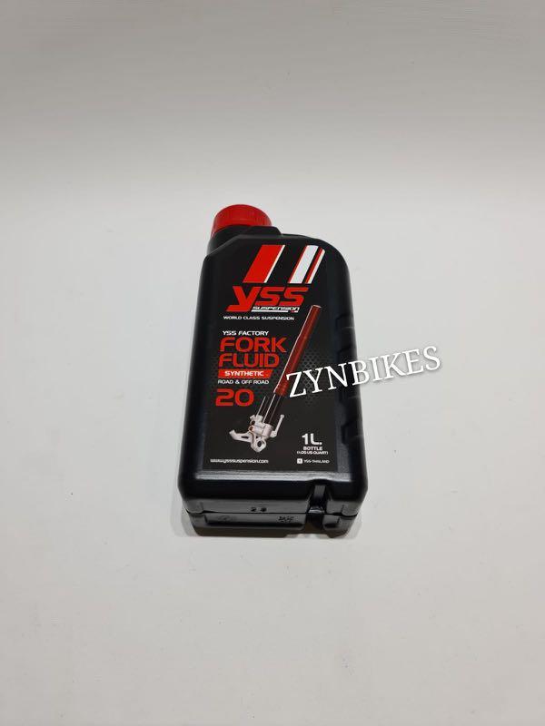 YSS FORK OIL 20W 1 LITER – ZYNBIKES